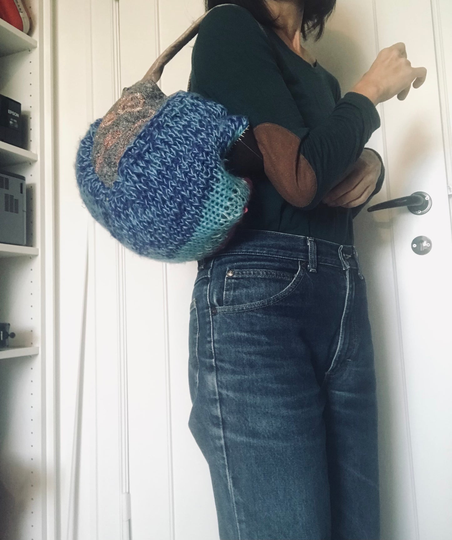 Bag Hand Sewn Bag Fabric Slow Fashion Handmade 1893