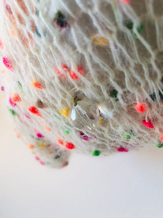 Bag 手縫いのバッグ 布製 編み物 トートバッグ スローファッション ハンドメイド 2447
