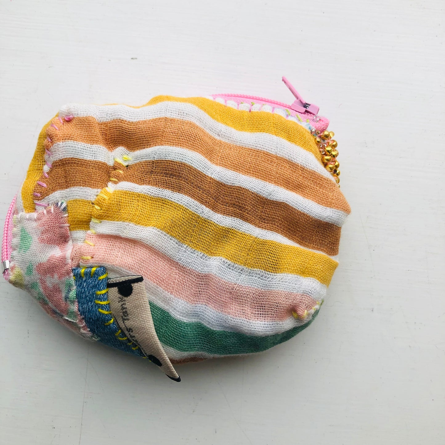 Coin Purse, Accessory Case, Card Case, Fabric, Coin Pouch, Slow Fashion, Change Purse, Handmade, 2412