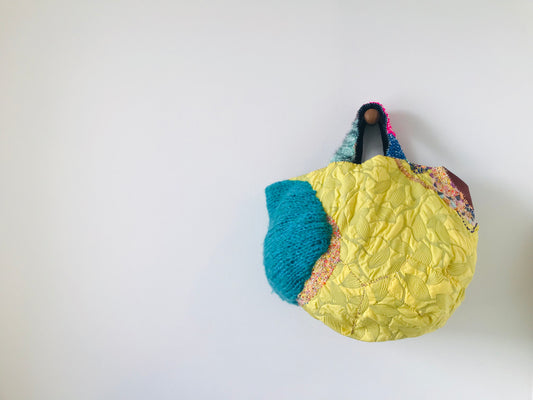 Bag 手縫いのバッグ 布製 スローファッション ハンドメイド 1920