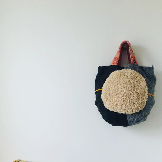 Bag 手縫いのバッグ 布製 スローファッション ハンドメイド 1922