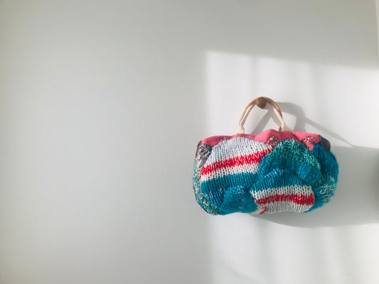 Bag 手縫いのバッグ 布製 スローファッション ハンドメイド 1930