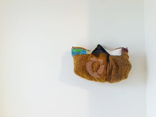 Bag 手縫いのバッグ 布製 スローファッション ハンドメイド 1908