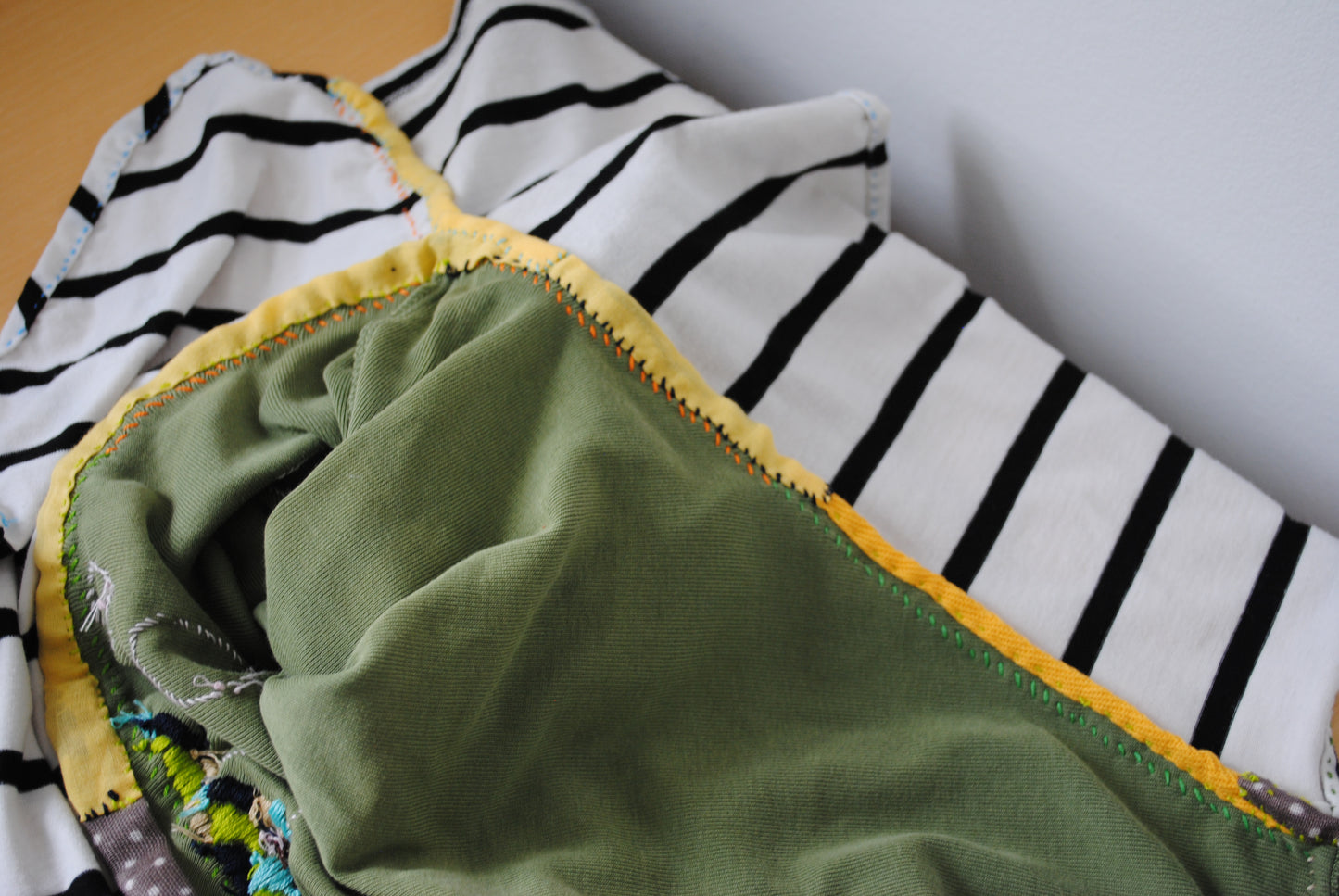 Remake camisole, vintage clothing remake, makeover 2016