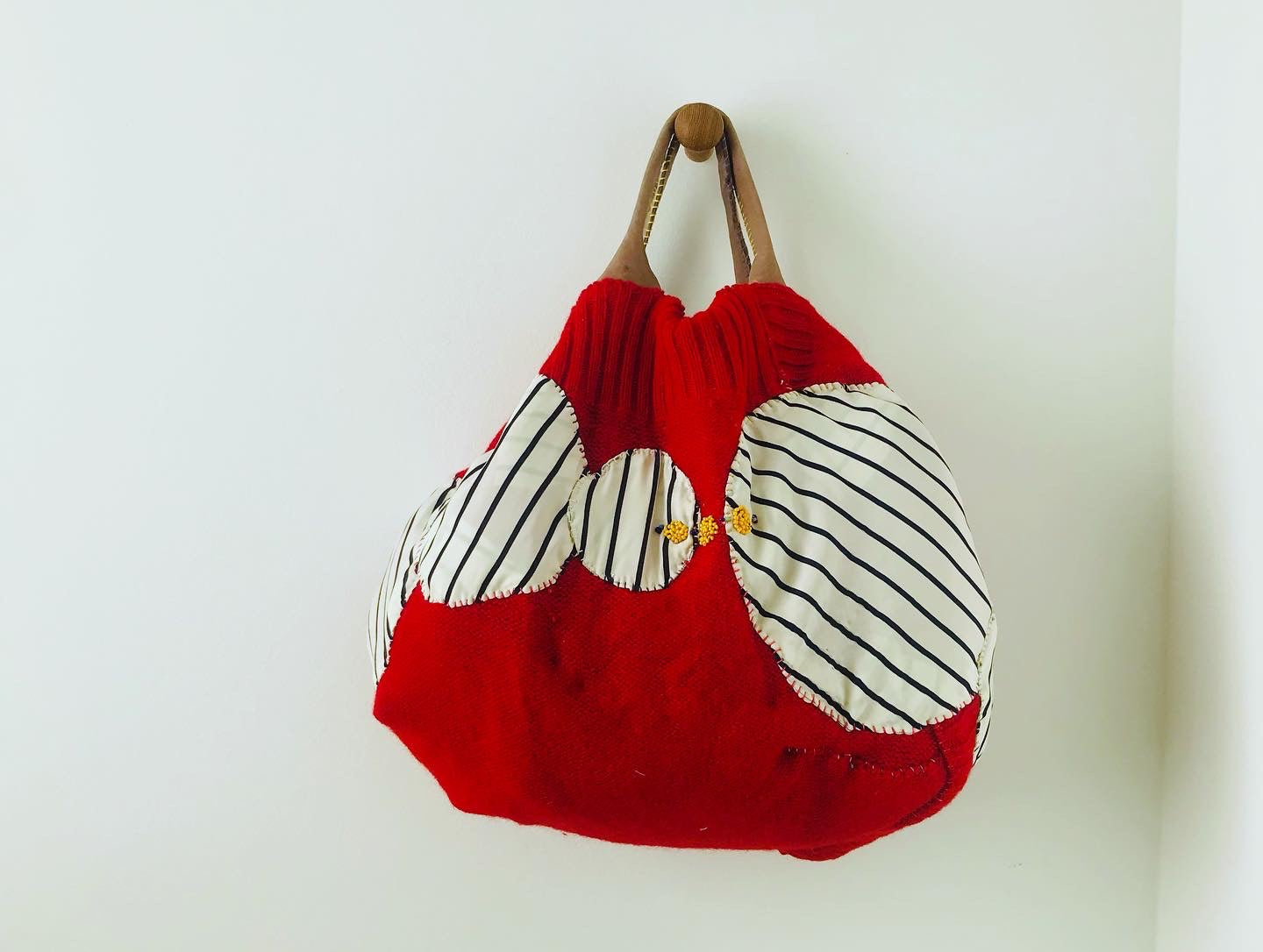 Bag Hand-sewn bag Fabric Slow fashion Handmade 1941