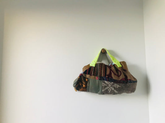 Bag Hand-sewn bag Fabric Slow fashion Handmade 1942