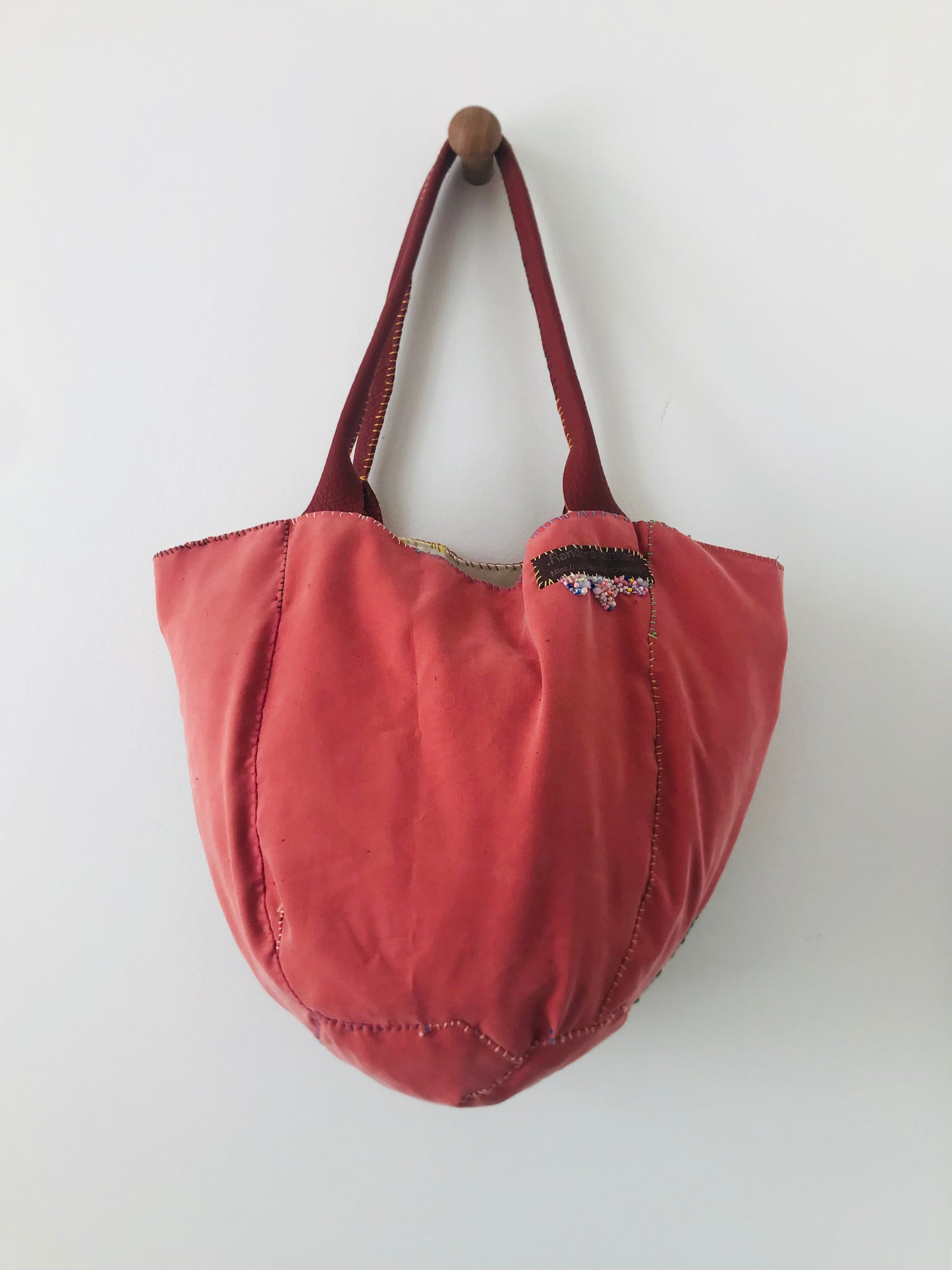 Bag Hand-sewn bag Fabric Slow fashion Handmade 2024