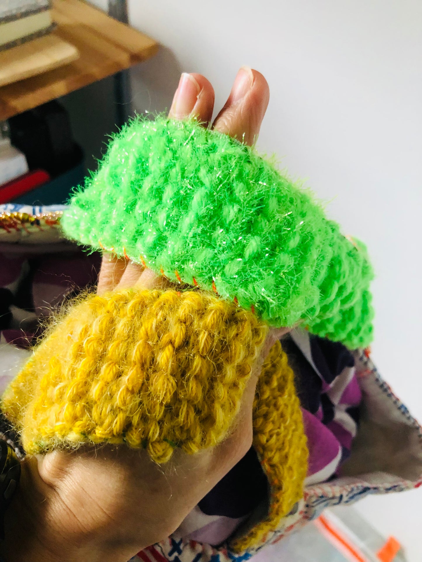 Bag 手縫いのバッグ 布製 トートバッグ スローファッション ハンドメイド 2374