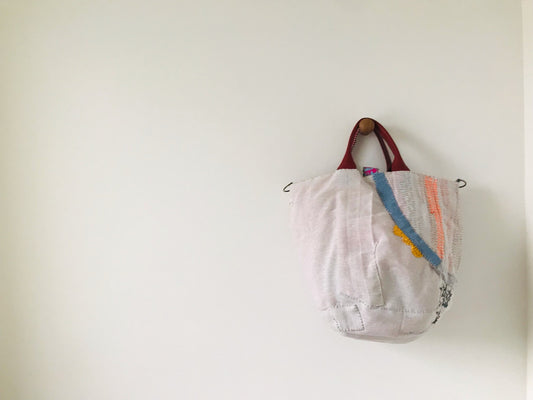 【Reserved items ご予約品】Tintoretto11様 ご注文品 Bag 手縫いのバッグ 布製 スローファッション ハンドメイド 2078 (コピー)