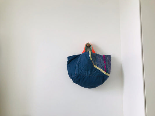 Bag Hand-sewn bag Fabric tote bag Slow fashion Handmade 2090