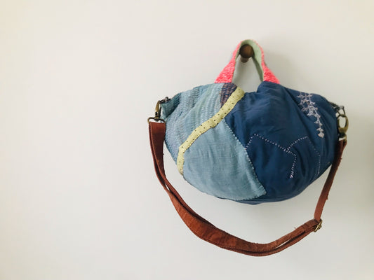 【Reserved items ご予約品】N様 ご注文品 Bag 手縫いのバッグ 布製 スローファッション ハンドメイド 2092