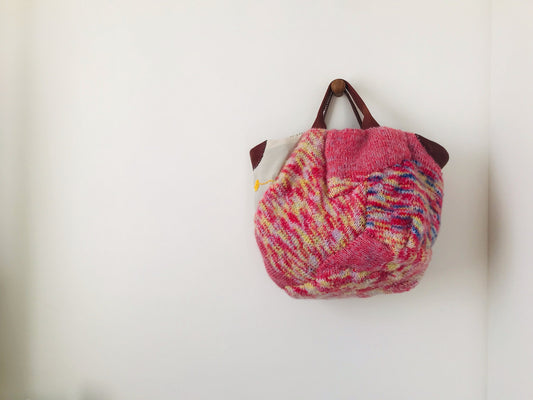 Bag Hand-sewn bag Fabric tote bag Slow fashion Handmade 2094