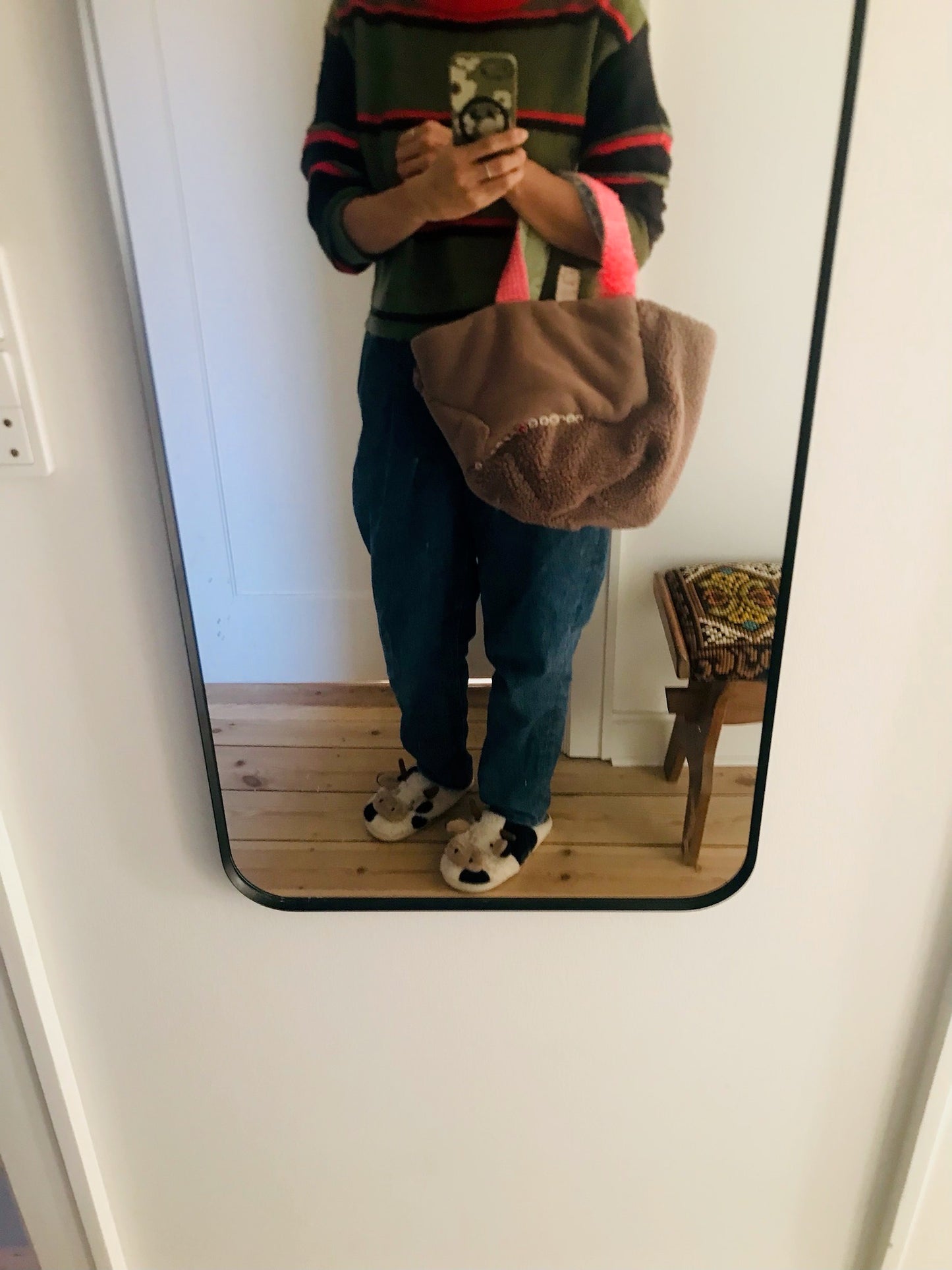 Bag Hand-sewn bag Fabric tote bag Slow fashion Handmade 2105