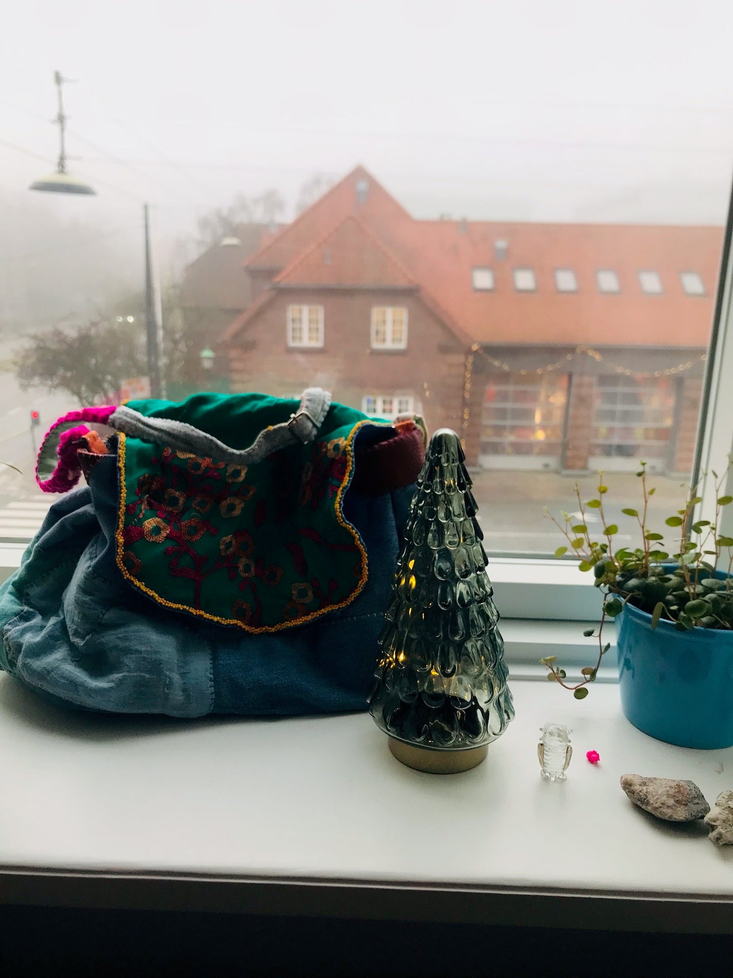 Bag 手縫いのバッグ 布製 スローファッション ポシェット ハンドメイド 2111