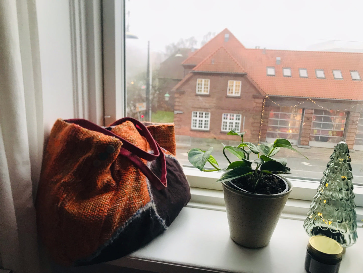 Bag 手縫いのバッグ 布製 トートバッグ スローファッション ハンドメイド 2124