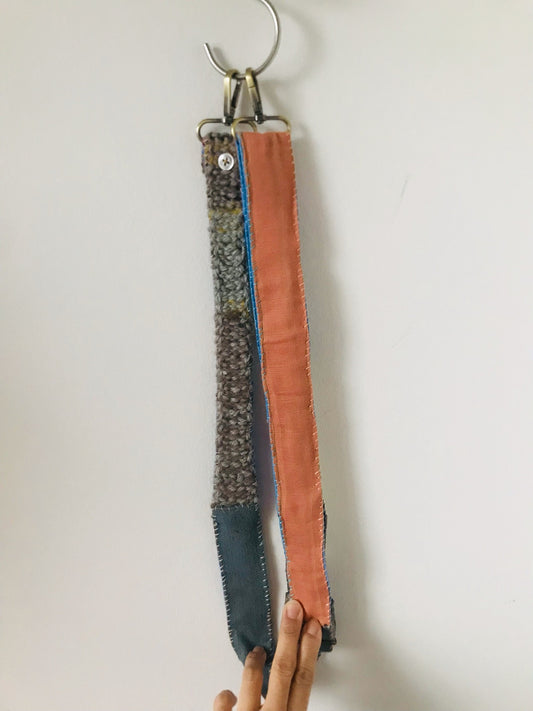 strap Hand-knitted strap Wool Fabric Yarn Shoulder strap Slow fashion Handmade 2114