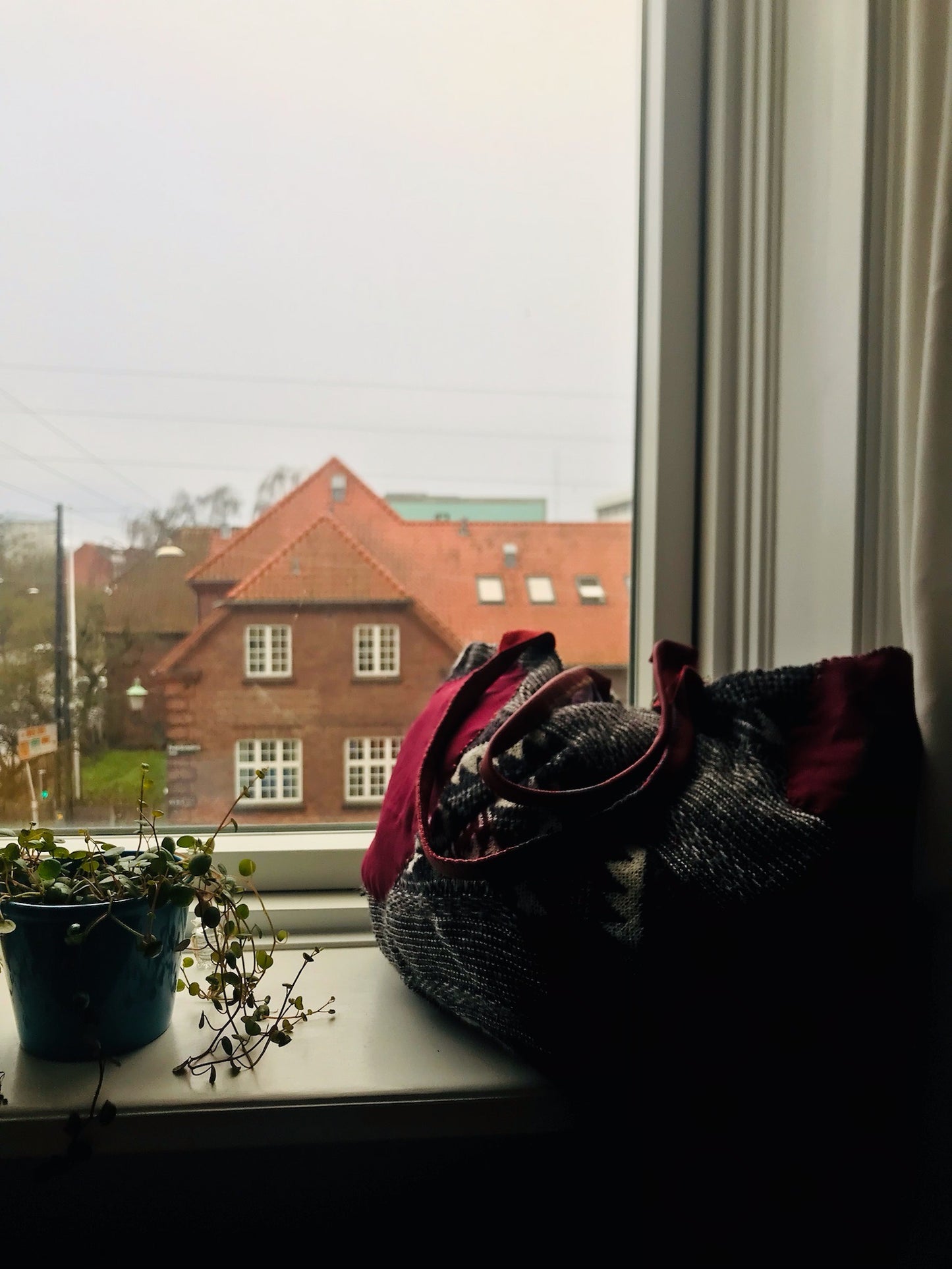 Håndsyet stoftaske Slow Fashion Håndlavet 2139