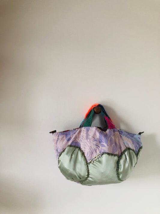 Bag Hand-sewn bag Fabric tote bag Slow fashion Handmade 2238