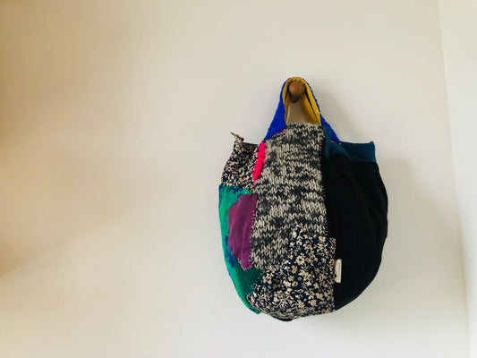 Bag 手縫いのバッグ 布製 トートバッグ スローファッション ハンドメイド 2333