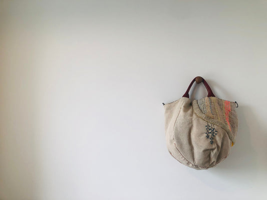 Bag 手縫いのバッグ 布製 スローファッション ハンドメイド 2013