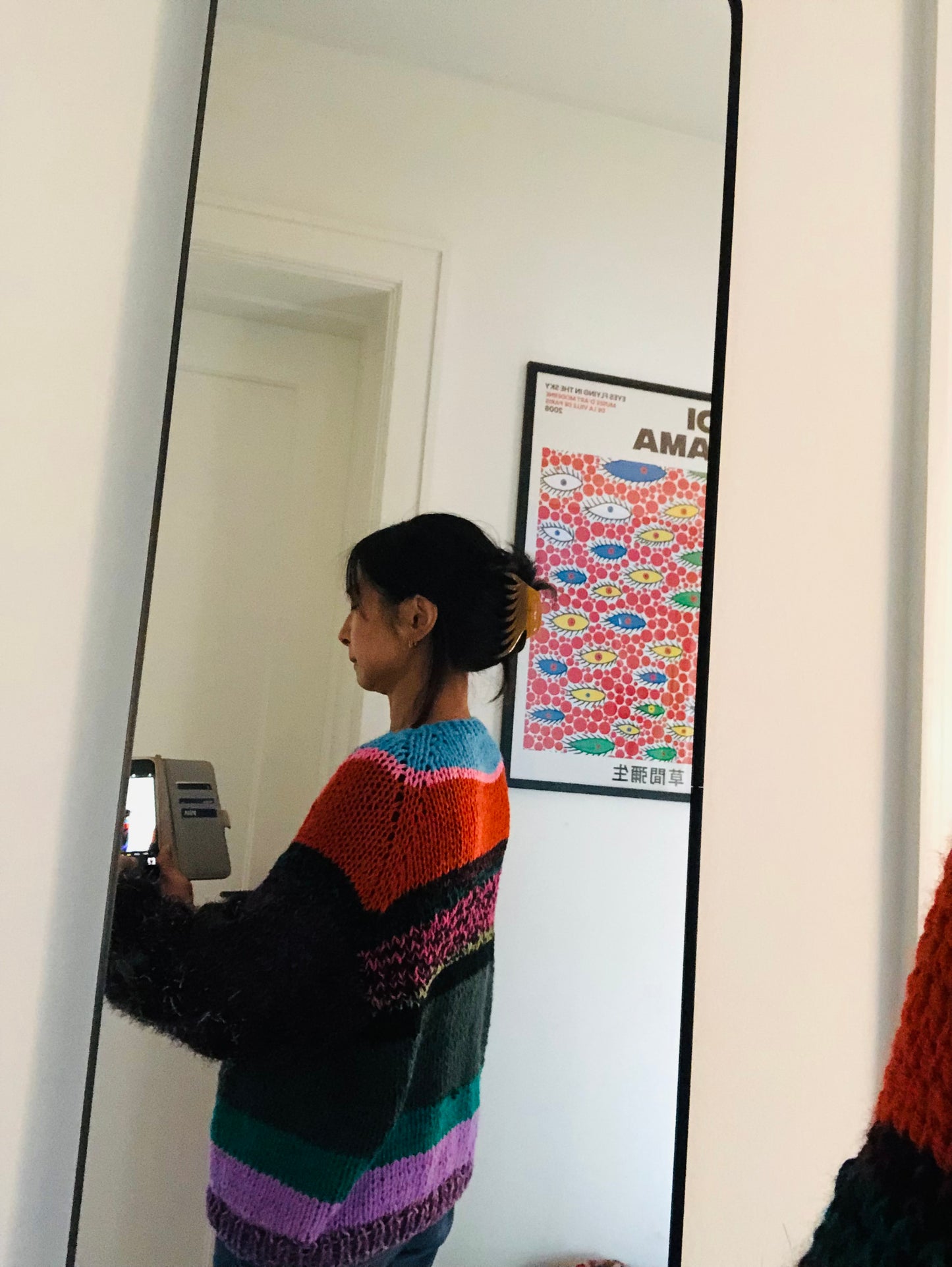 セーター 手編み スローファッション ファンシーヤーン oneofakind 2369