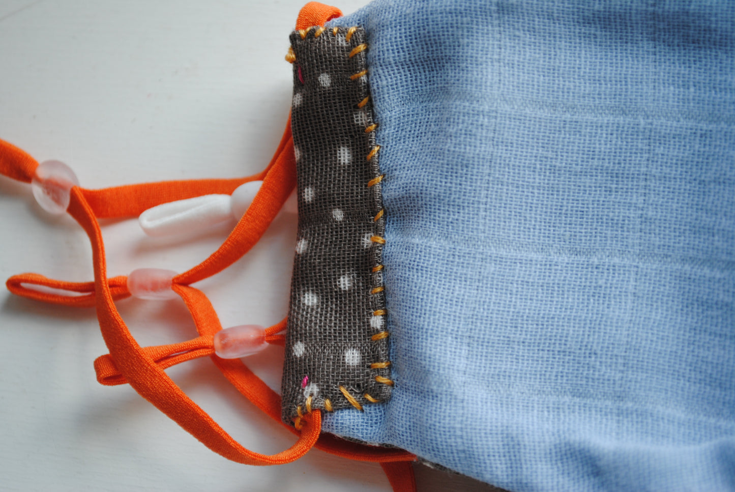 夏マスク マスク 繰り返し使える 大人マスク モスリンガーゼ100% 男女兼用 蒸れにくい 保湿 花粉症 【送料無料】手縫い 1-3