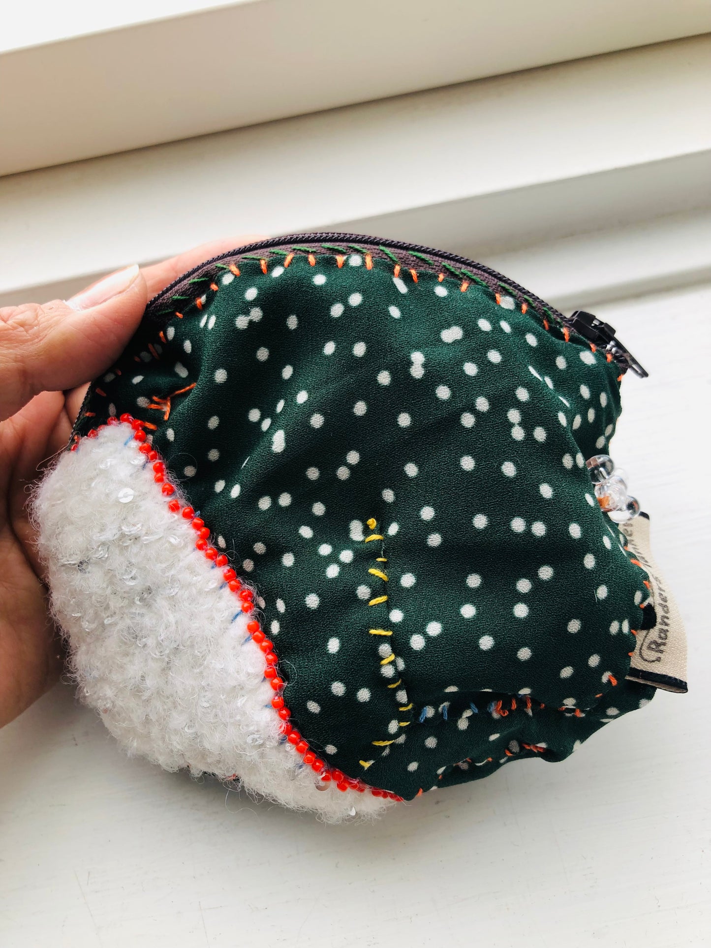 coin-purse 小物入れ　カード入れ　布製　コインケース　スローファッション　小銭入れ　ハンドメイド　248