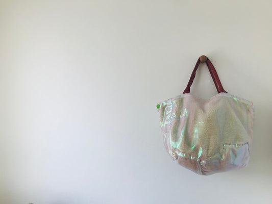 Bag   ［再販］　手縫いのバッグ　布製　スローファッション　ハンドメイド　2023