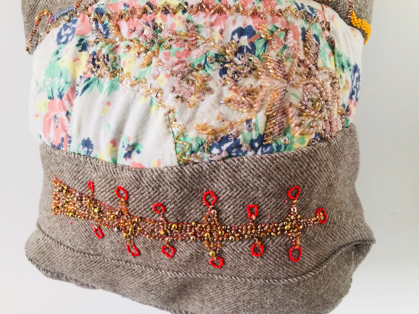 Bag Hand-sewn bag Fabric Slow fashion Handmade 1886