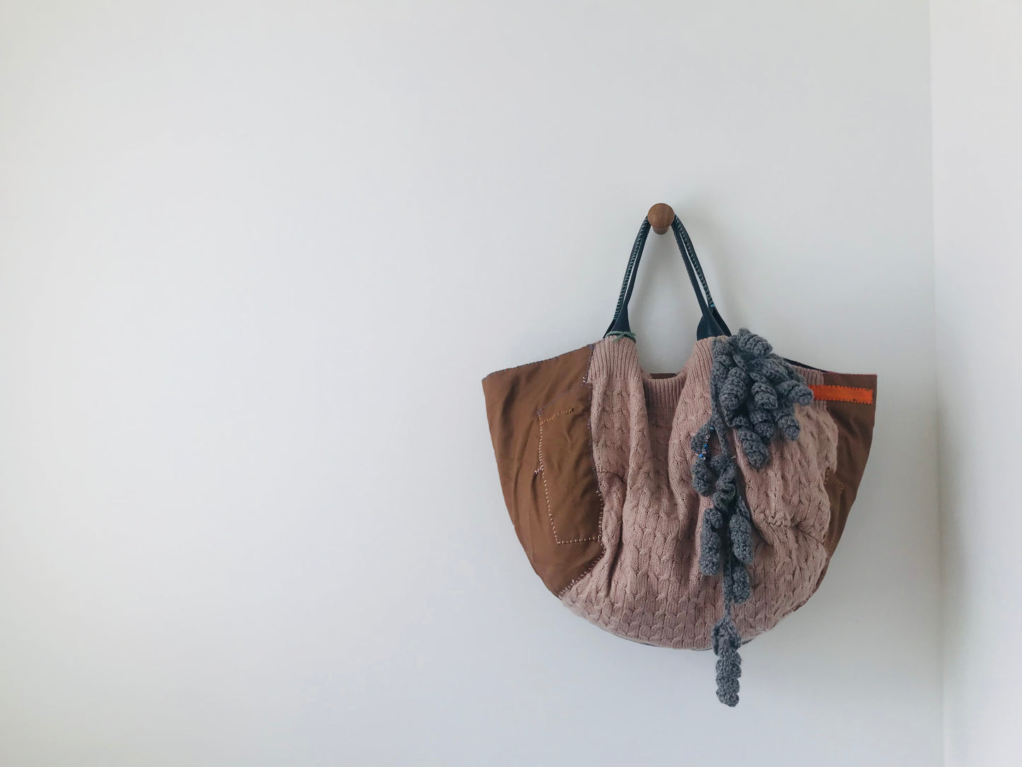 Bag Hand-sewn bag Fabric Slow fashion Handmade 2035