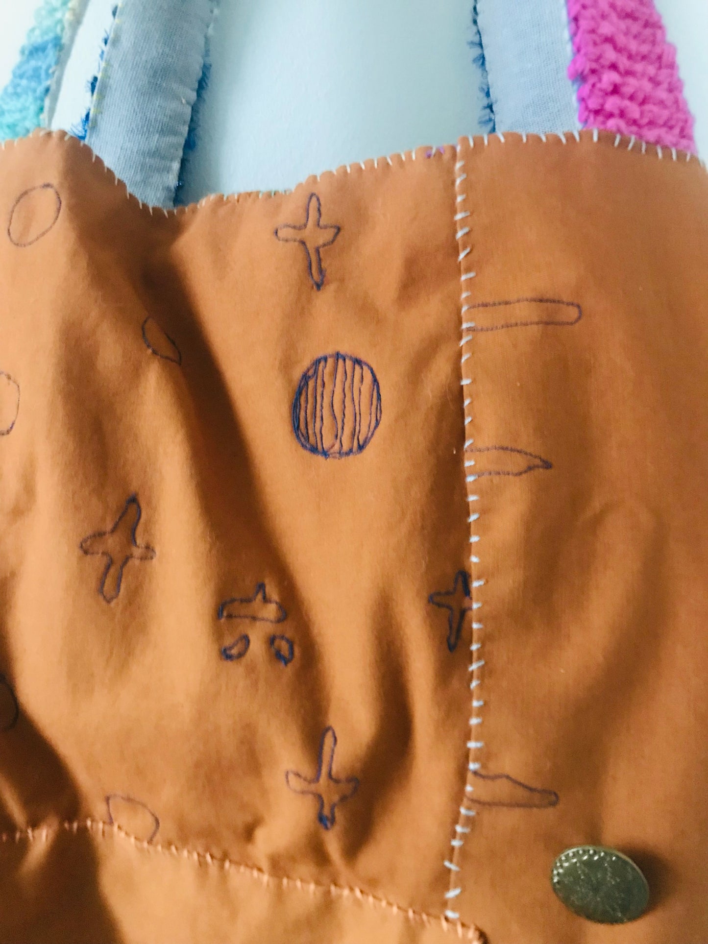 Bag Hand-sewn bag Fabric Slow fashion Handmade 1947