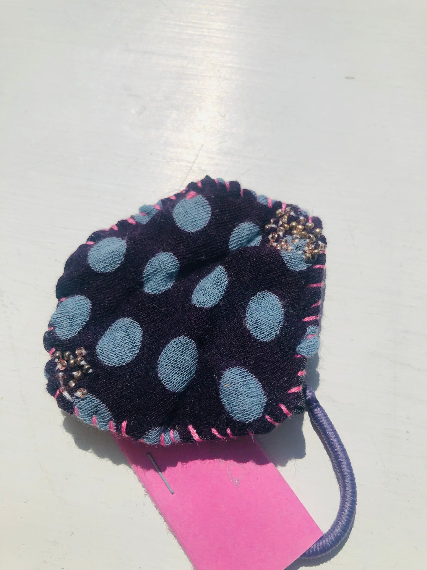 ヘミマァセット　 小物　ヘアゴム　手縫いマスク　布製　スローファッション　ハンドメイド　2457