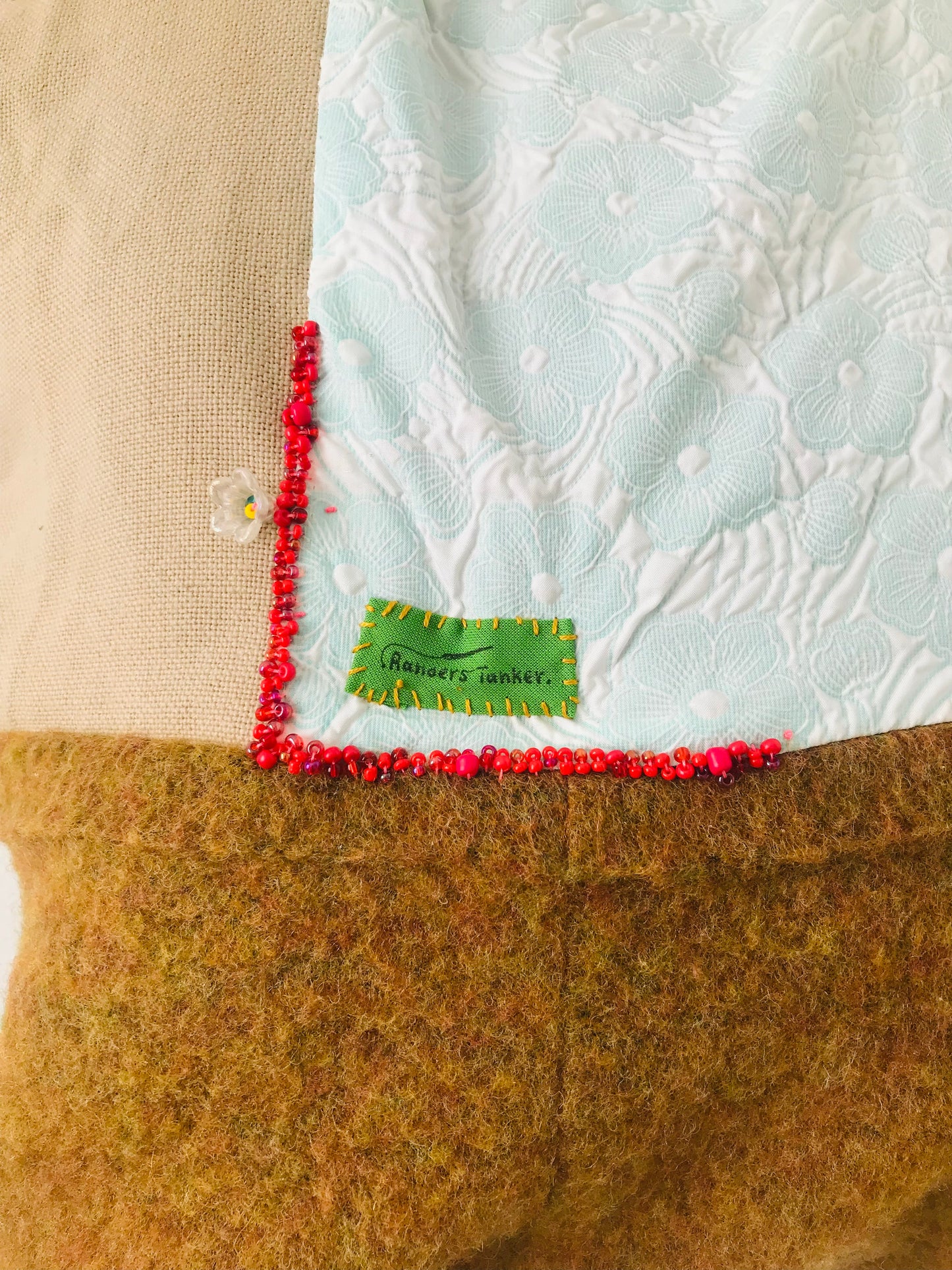 Bag Hand-sewn bag Fabric Slow fashion Handmade 1943