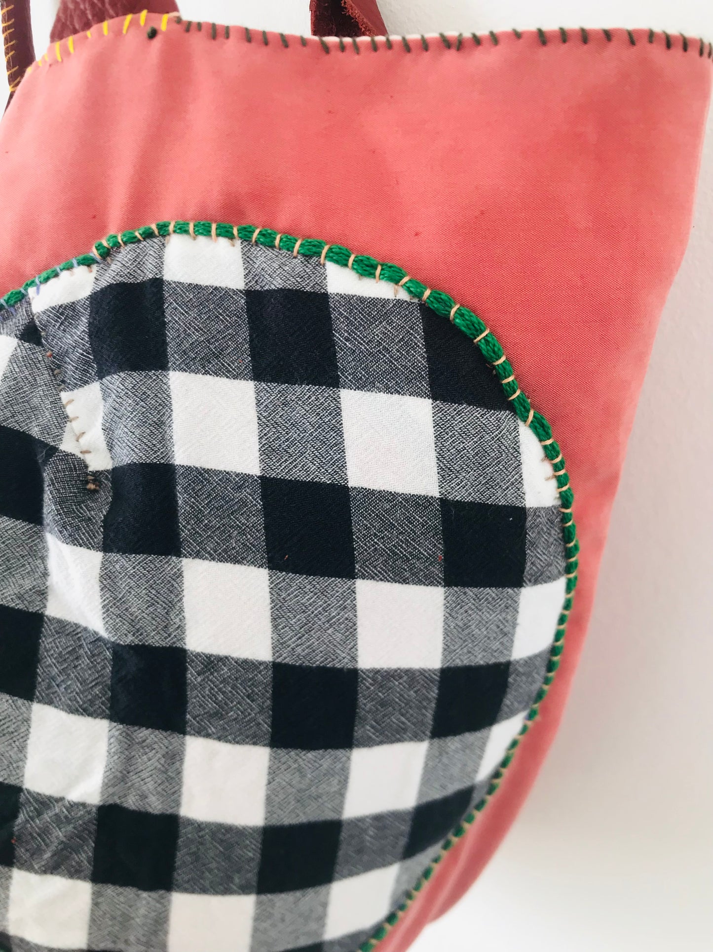 Bag Hand-sewn bag Fabric Slow fashion Handmade 2024