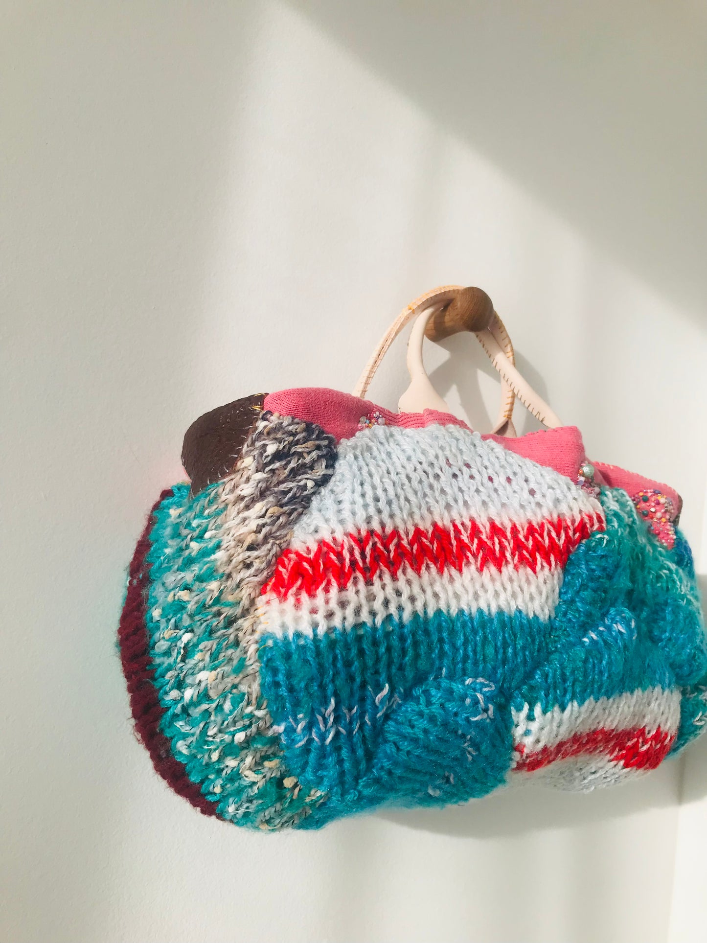 Bag Hand-sewn bag Fabric Slow fashion Handmade 1930