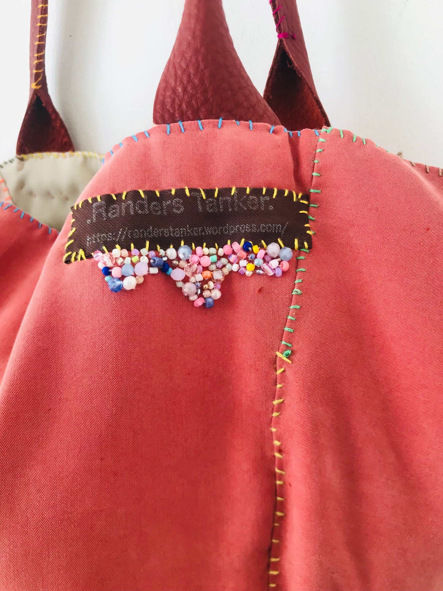 Bag Hand-sewn bag Fabric Slow fashion Handmade 2024