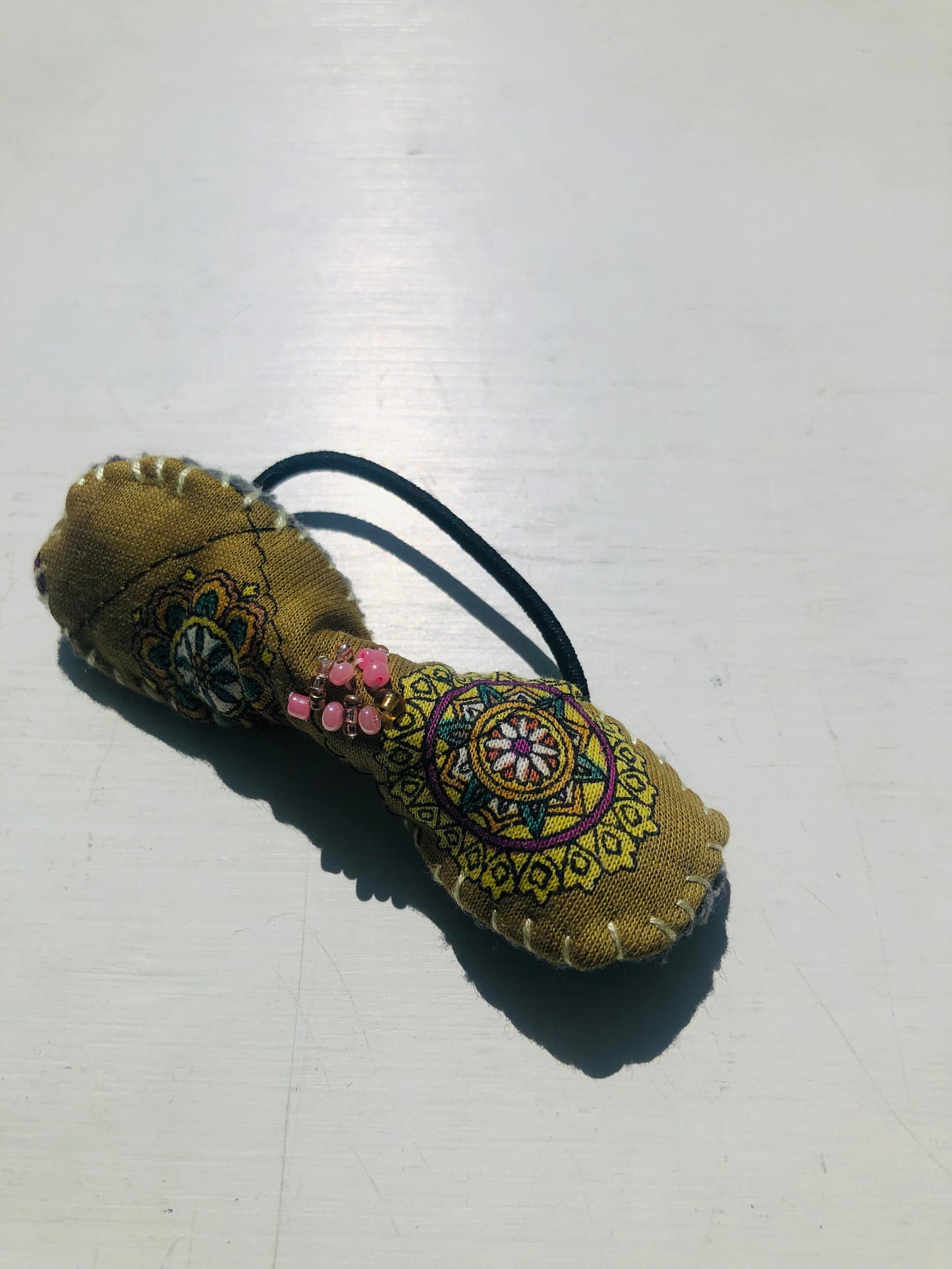 ヘミマァセット　 小物　ヘアゴム　手縫いマスク　布製　スローファッション　ハンドメイド　2452