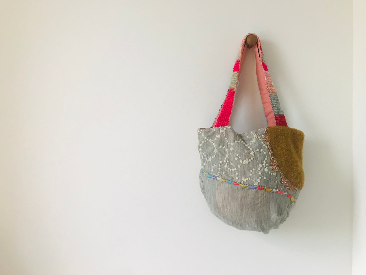 Bag Hand-sewn bag Fabric Slow fashion Handmade 1924