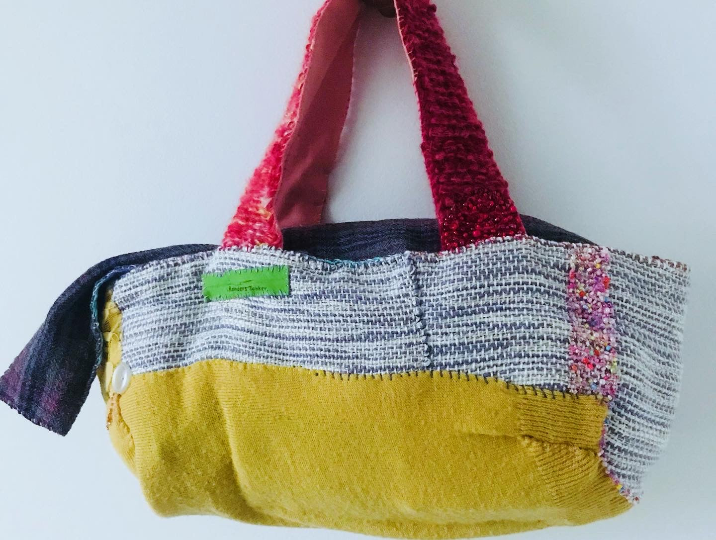 Bag Hand-sewn bag Fabric Slow fashion Handmade 1921