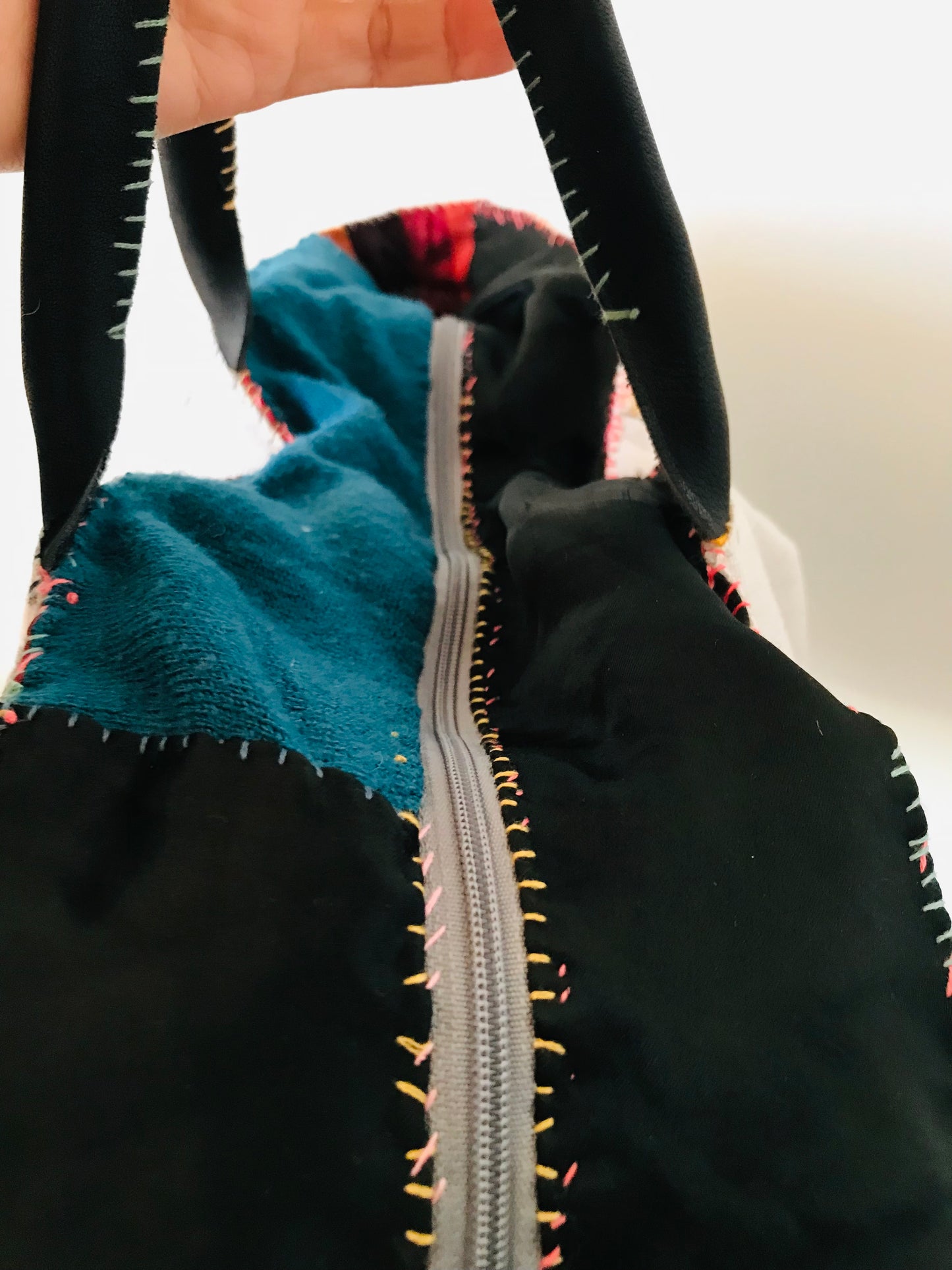 Bag Hand-sewn bag Fabric Slow fashion Handmade 1931