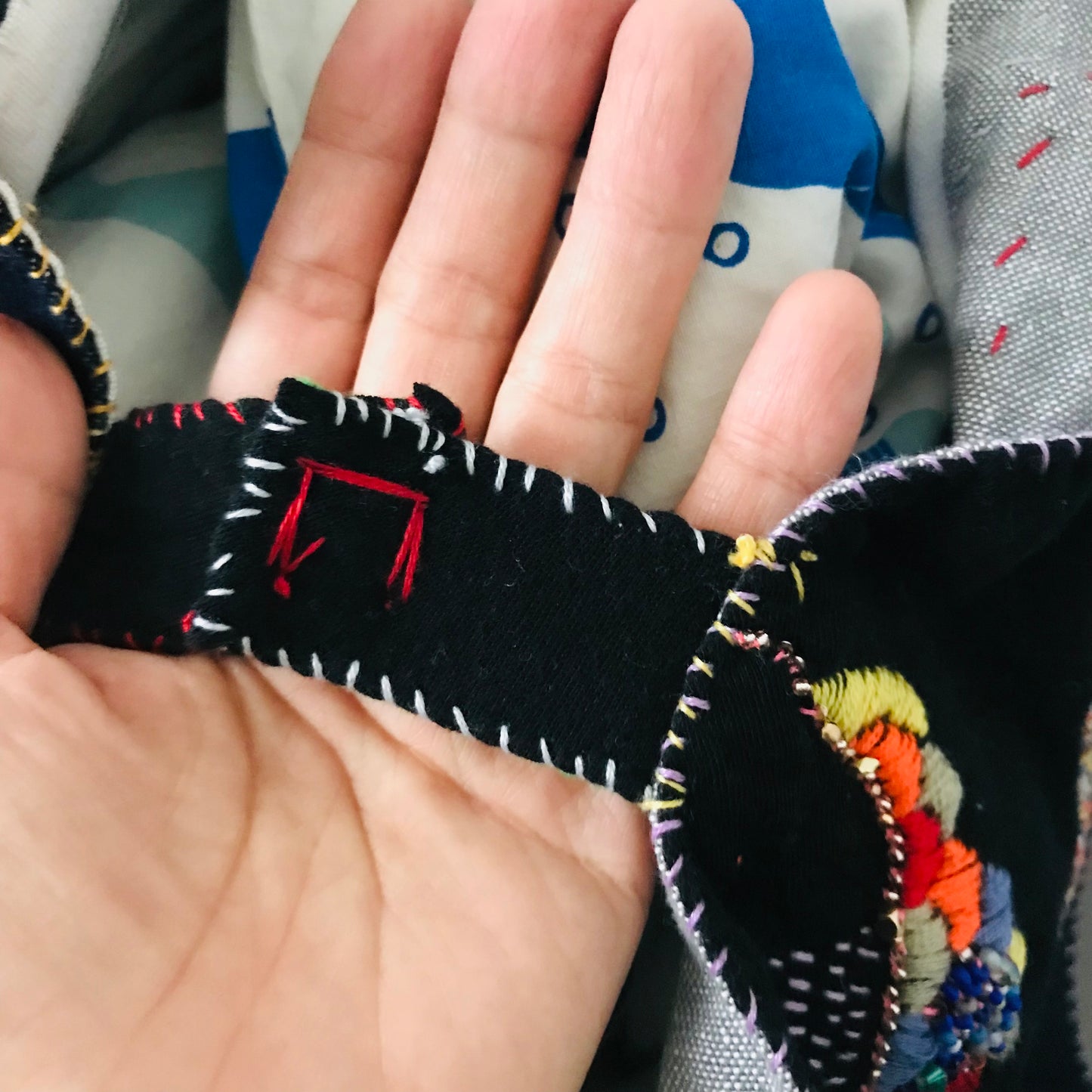 Håndsyet stoftaske, slow fashion, håndlavet, 1892 