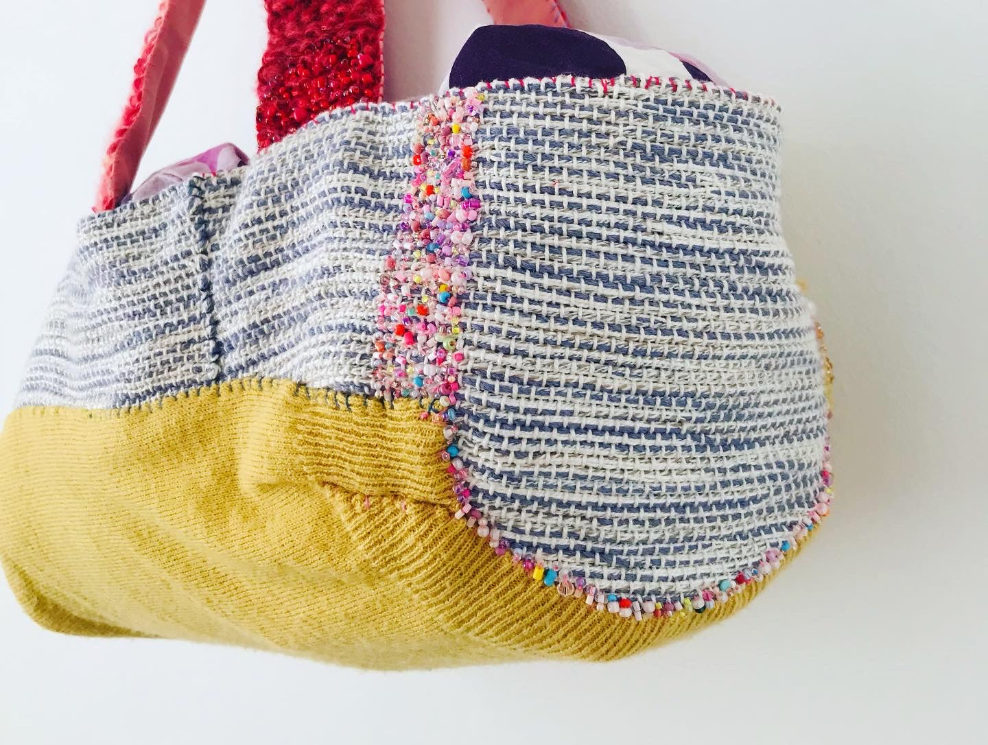 Bag Hand-sewn bag Fabric Slow fashion Handmade 1921