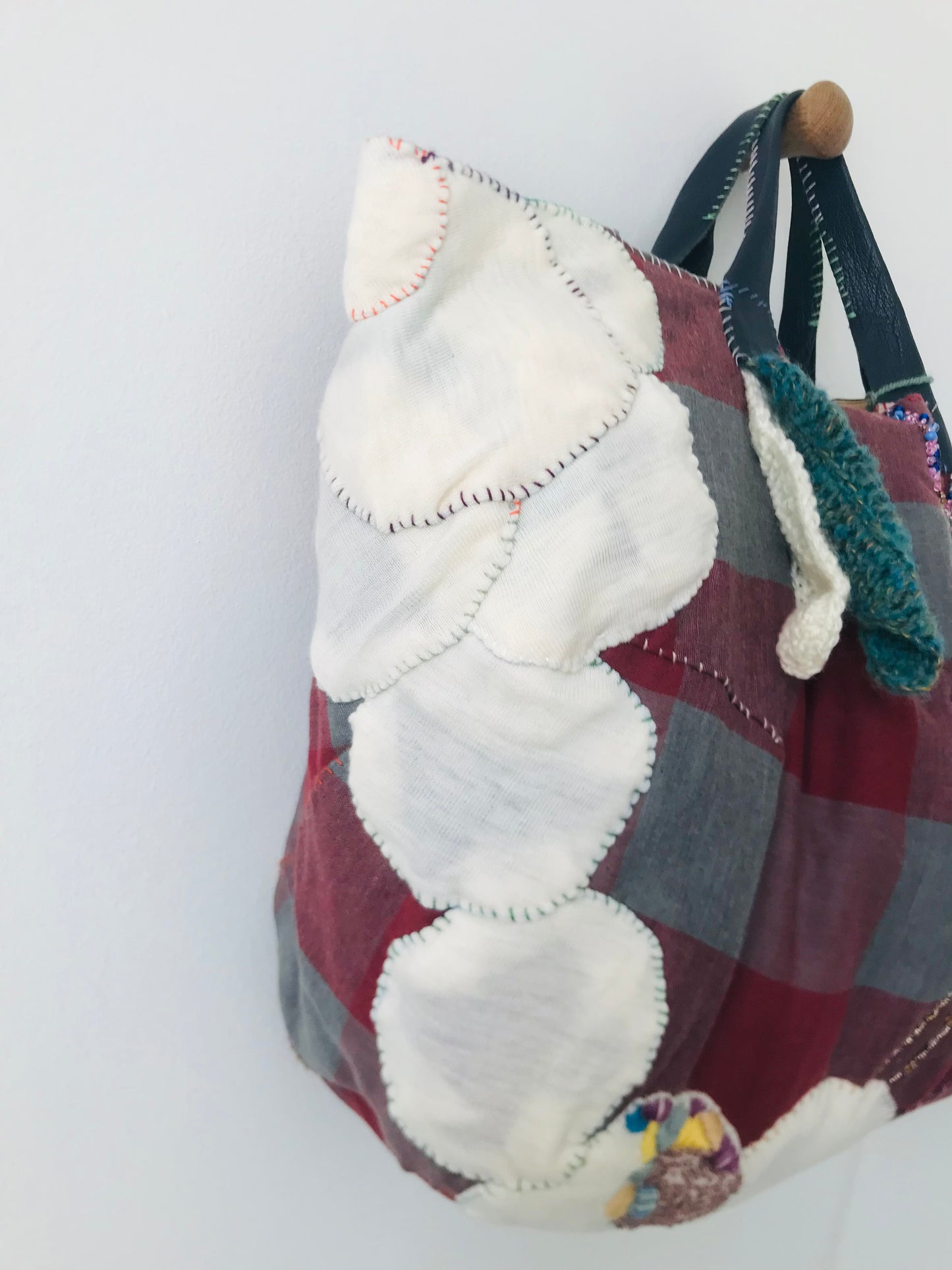 Bag Hand-sewn bag Fabric Slow fashion Handmade 2034