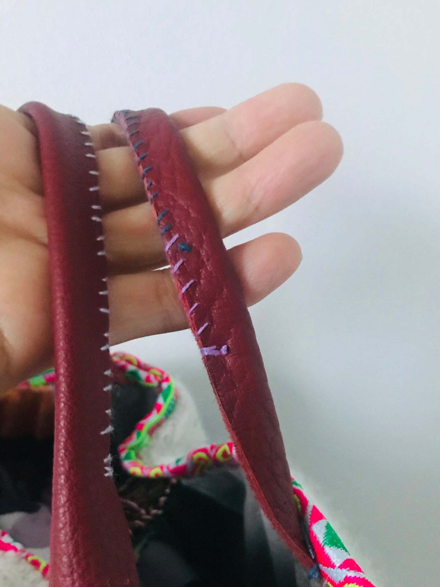 Bag Hand-sewn bag Fabric Slow fashion Handmade 1946