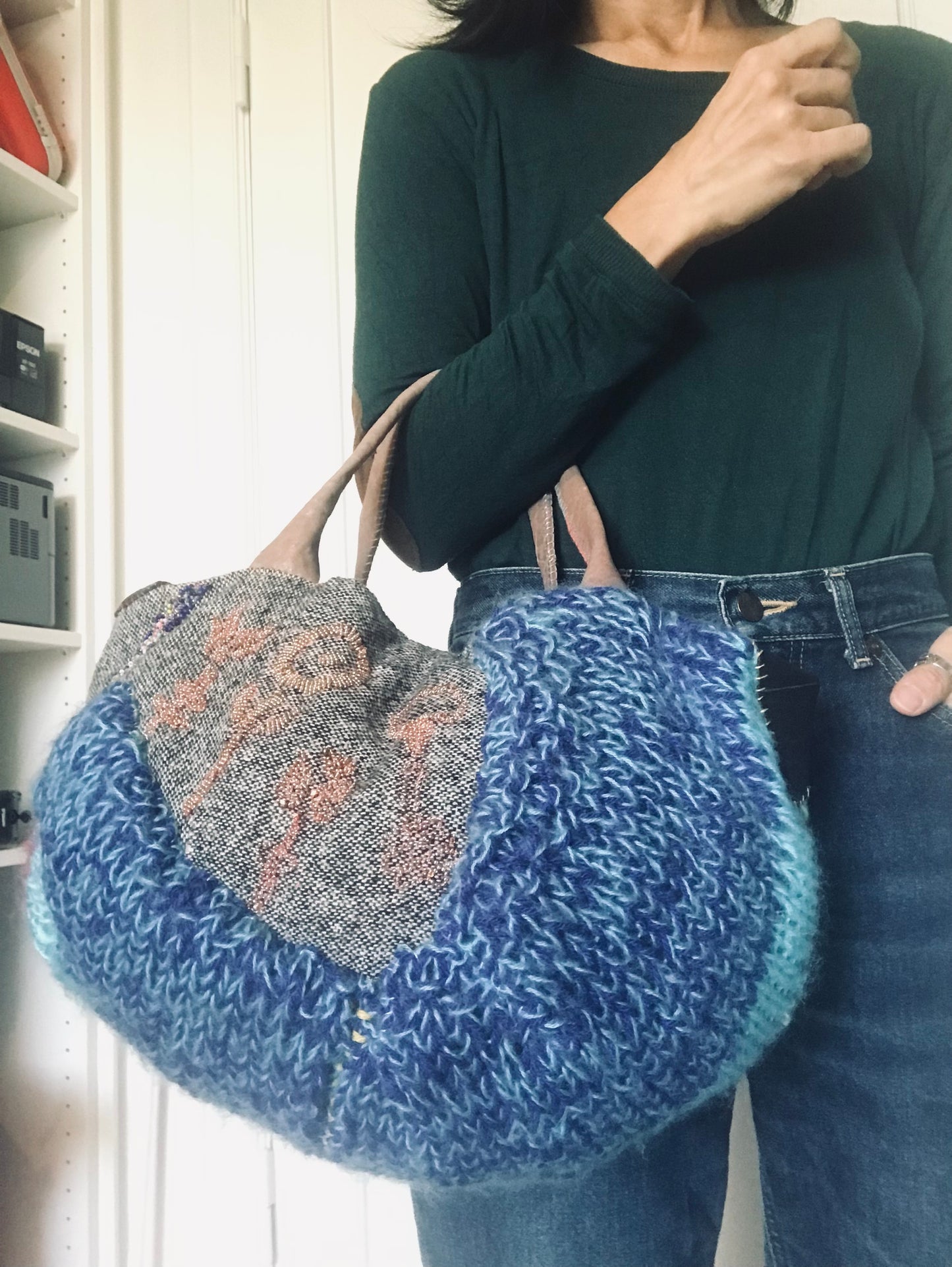 Bag Hand Sewn Bag Fabric Slow Fashion Handmade 1893