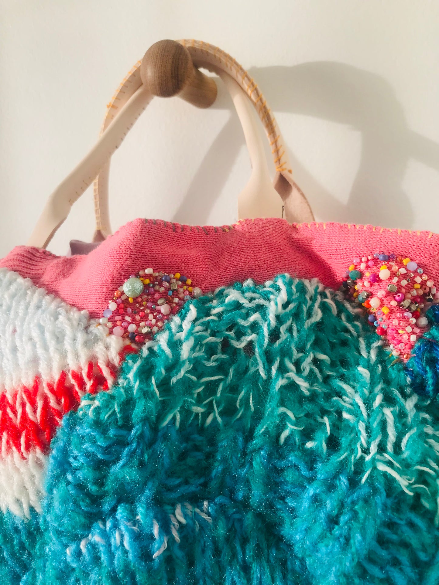 Bag Hand-sewn bag Fabric Slow fashion Handmade 1930