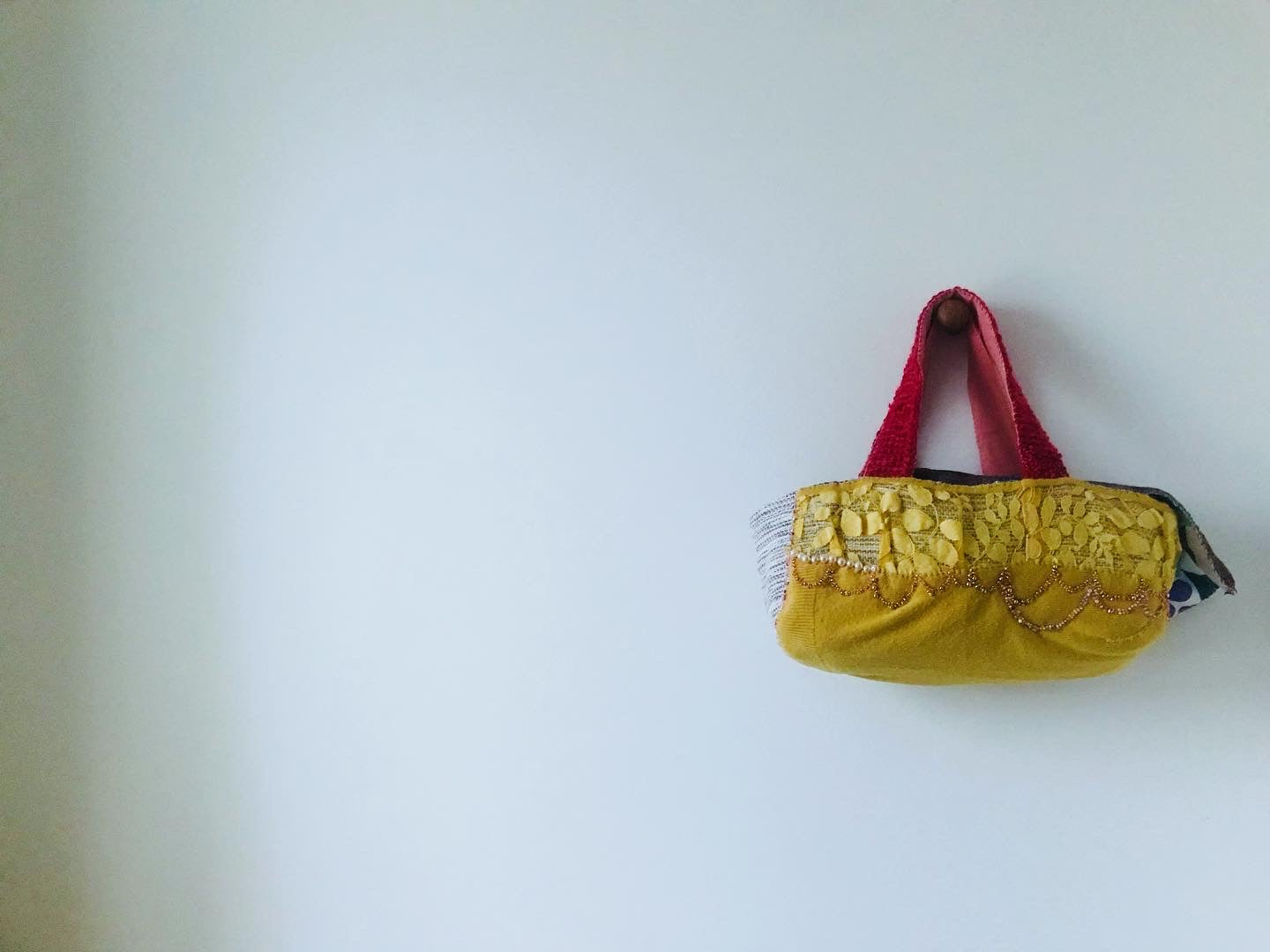 Bag Hand-sewn bag Fabric Slow fashion Handmade 1921