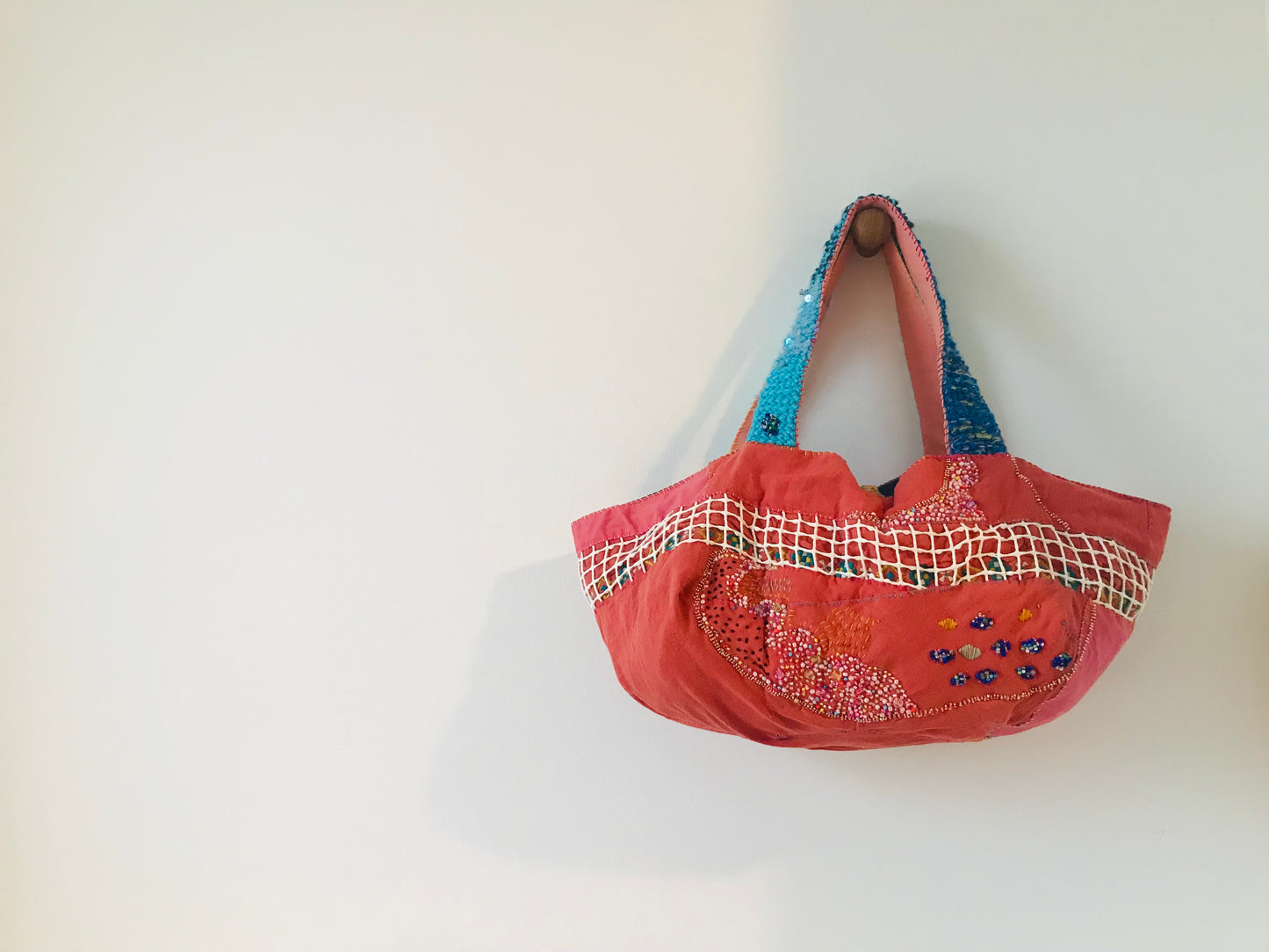 Bag Hand-sewn bag Fabric Slow fashion Handmade 1905