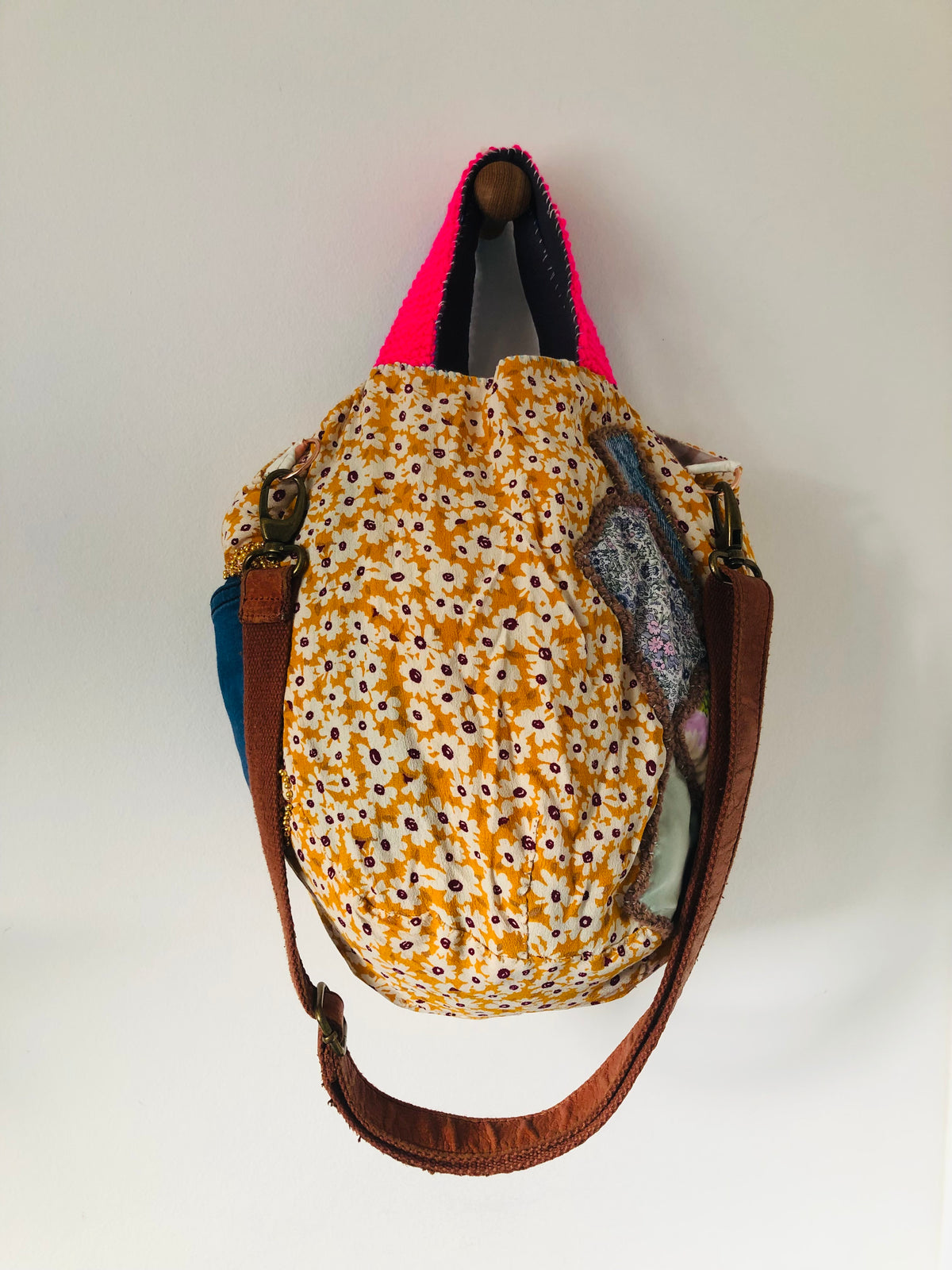 Bag Hand-sewn bag, fabric, tote bag, slow fashion, handmade, 2537
