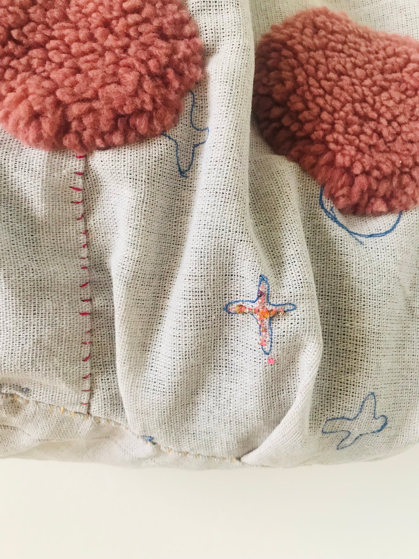 Bag Hand-sewn bag Fabric Slow fashion Handmade 1945